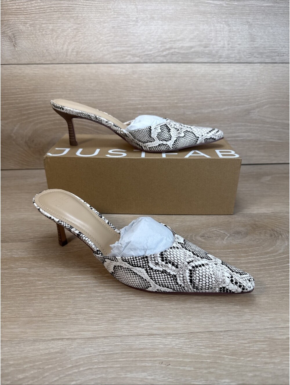 JustFab Womens Heels Woman’s Size 8.5